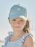Casquette enfant fille coeur brodé bleu pâle+vert d'eau - vertbaudet enfant 