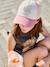 Casquette enfant fille coton brodée vieux rose - vertbaudet enfant 