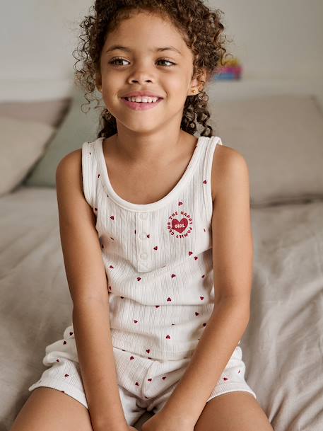 Fille-Pyjama, surpyjama-Pyjashort fille capsule famille