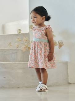 -Robe bébé fille noeud ouverture dos 