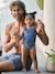 Zwemshort heren Capsule Familie blauw - vertbaudet enfant 