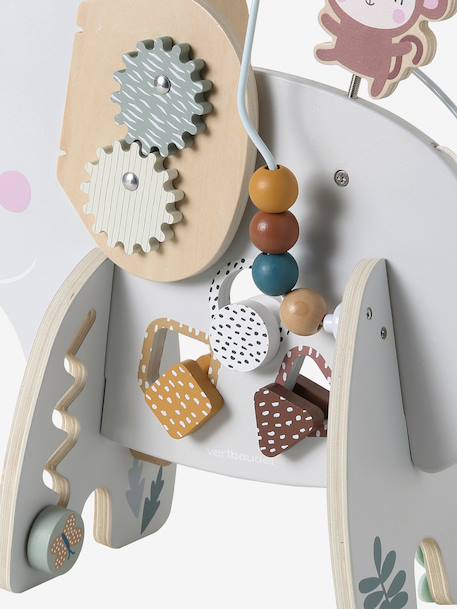 Houten FSCÂ® activiteiten olifant grijs - vertbaudet enfant 