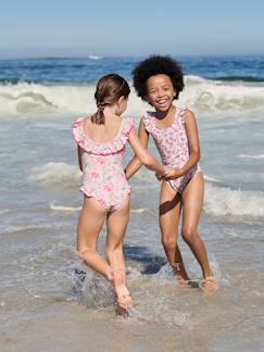 -Maillot de bain 1 pièce à volants 