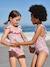 Maillot de bain fille 1 pièce rose pâle - vertbaudet enfant 