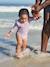 Maillot de bain manches longues anti UV écru - vertbaudet enfant 