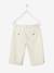 Bermuda garçon cérémonie en coton/lin beige clair - vertbaudet enfant 