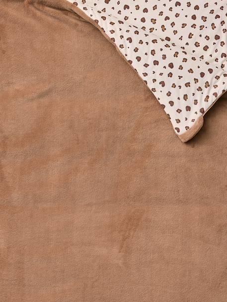 Sac de couchage polaire léopard enfant noisette - vertbaudet enfant 