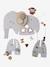 Houten FSCÂ® activiteiten olifant grijs - vertbaudet enfant 