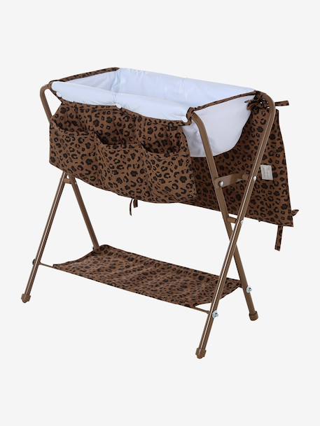 Table à langer poupée 2 en 1 marron - vertbaudet enfant 
