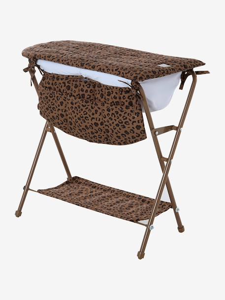Poppencommode met badje bruin - vertbaudet enfant 