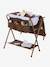 Table à langer poupée 2 en 1 marron - vertbaudet enfant 