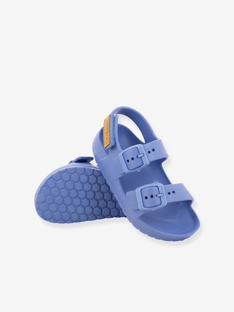 Sandales Surfy Buckles bleu ciel+violet - vertbaudet enfant 