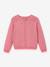 Cardigan fille points fantaisie écru+rose pâle - vertbaudet enfant 
