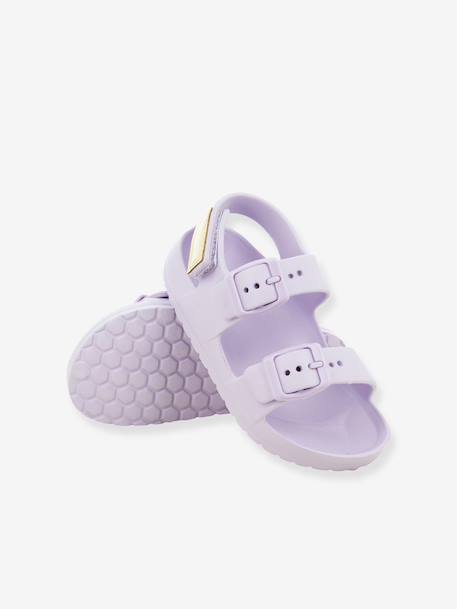 Sandales Surfy Buckles bleu ciel+violet - vertbaudet enfant 