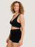 Soutien-gorge cache-coeur de grossesse et d'allaitement en coton bio Noir - vertbaudet enfant 