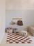 Tapis rectangulaire Tiles marron - vertbaudet enfant 