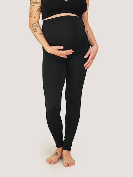 Legging de grossesse soutien ventral et dorsal intégré noir - vertbaudet enfant 