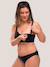 Soutien-gorge grossesse et allaitement rembourré sans coutures CARRIWELL NOIR - vertbaudet enfant 