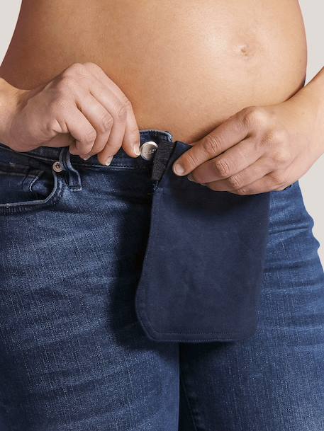 VerlengbareFlexi-Belt riem van Carriwell Blauw/Zwart/Crème - vertbaudet enfant 