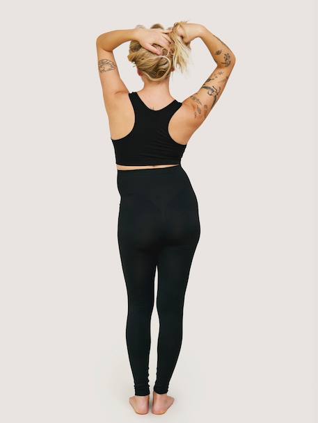 Legging de grossesse soutien ventral et dorsal intégré noir - vertbaudet enfant 