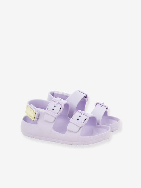Surfy Buckles sandalen hemelsblauw+paars - vertbaudet enfant 