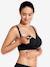 Soutien-gorge rembourré grossesse et allaitement sans coutures Carri-gel NOIR - vertbaudet enfant 
