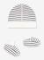 Lot bonnet et chaussons bébé mixte blanc+marine - vertbaudet enfant 