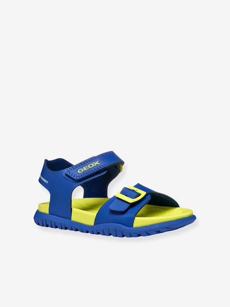 Sandales J SANDAL FUSBETTO BO bleu+marine - vertbaudet enfant 
