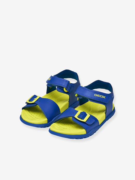 Sandales J SANDAL FUSBETTO BO bleu+marine - vertbaudet enfant 