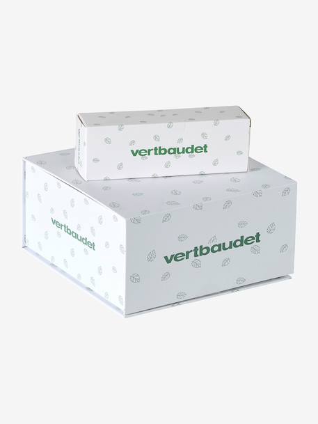 Coffret cadeau naissance bleu grisé+ficelle - vertbaudet enfant 