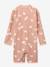 Combinaison de bain manches longues beige+rose - vertbaudet enfant 