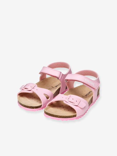 Kindersandalen Adriel Girl C GEOX¨ blauw+lichtroze+rozen - vertbaudet enfant 