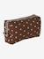 Trousse toilette Mama gaze coton beige imprimé+blanc+noisette - vertbaudet enfant 
