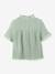 Chemise fille en gaze - coton biologique vert sauge - vertbaudet enfant 