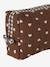 Etui Mama katoenen gaas beige, bedrukt+hazelnoot+wit - vertbaudet enfant 