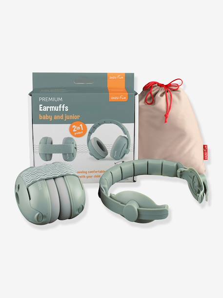 Casque antibruit évolutif rose+vert - vertbaudet enfant 