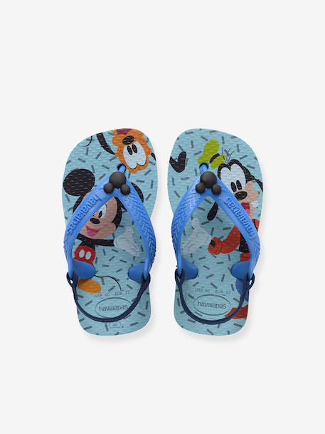 Tongs bébé Disney bleu - vertbaudet enfant 
