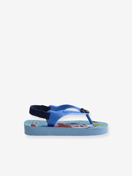 Tongs bébé Disney bleu - vertbaudet enfant 