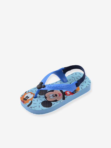 Tongs bébé Disney bleu - vertbaudet enfant 