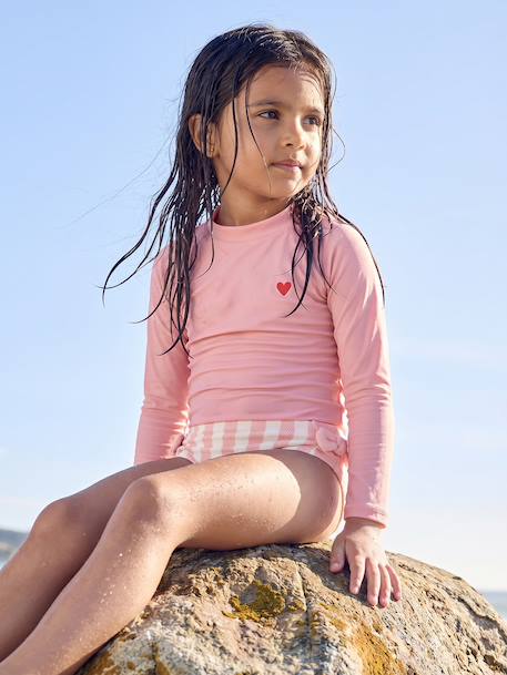 Anti-UV bikini rozen - vertbaudet enfant 