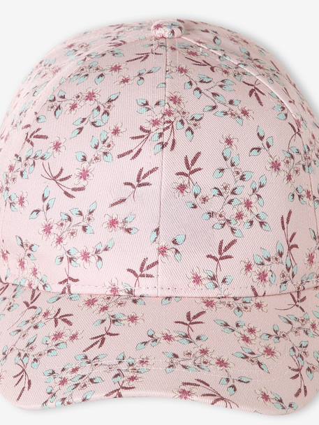 Casquette fille coton réglable rose pâle - vertbaudet enfant 