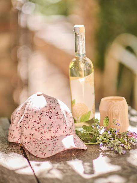 Casquette fille coton réglable rose pâle - vertbaudet enfant 