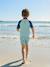 Ensemble de bain garçon T-shirt anti-UV + short bleu pétrole - vertbaudet enfant 