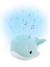 Nachtlampje Wally de walvis blauw - vertbaudet enfant 