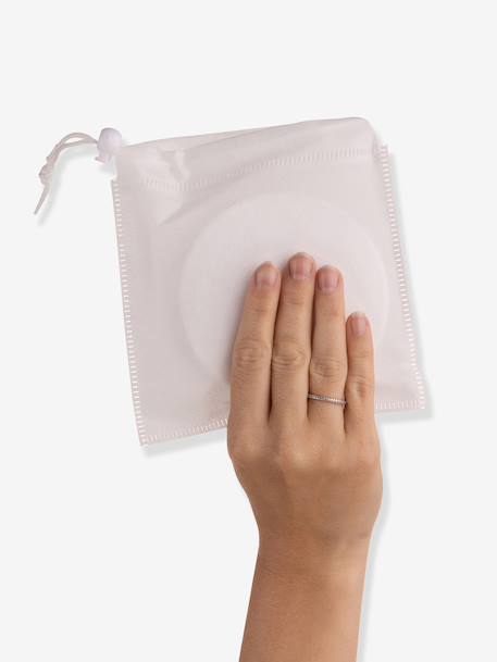 Lot de 6 coussinets d'allaitement en coton Blanc+NOIR - vertbaudet enfant 