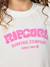 T-shirt met korte mouwen voor meisjes ecru - vertbaudet enfant 