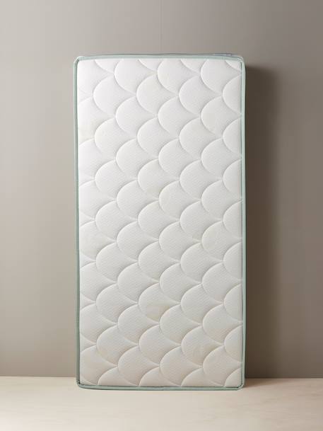 Babymatras zonder behandeling van de tijk wit - vertbaudet enfant 