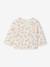 Newborn wikkelshirt met lange mouwen cappuccino+ecru+saliegroen - vertbaudet enfant 