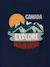 Sweat col rond garçon marine+tomette - vertbaudet enfant 