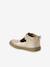 Chaussures premiers pas bébé à boucle or+rose - vertbaudet enfant 